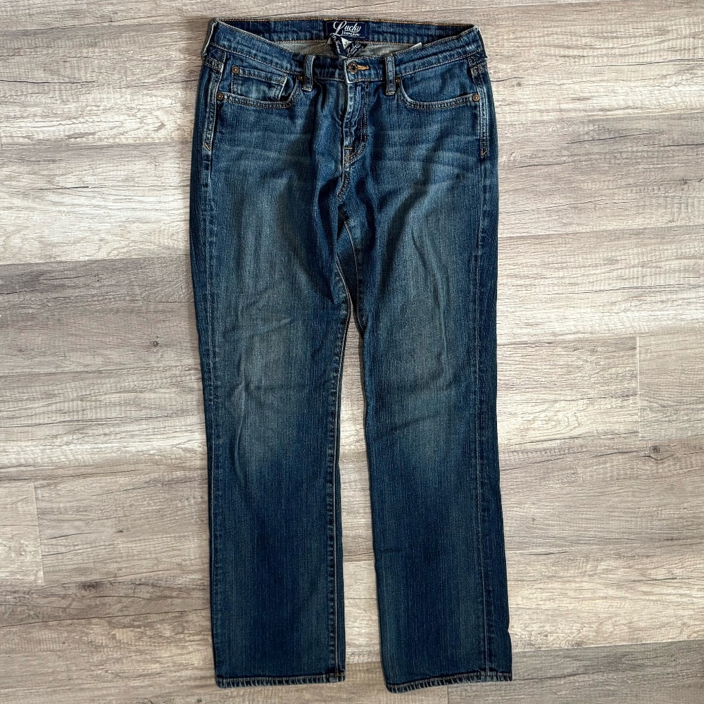 LUCKY BRAND JEANS Delair Classic Rider Jeans (Size 8/29)